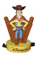 Figurine tampon Mc Donald's Woody de Toy Story 9 cm - Disneyland Paris (1999)