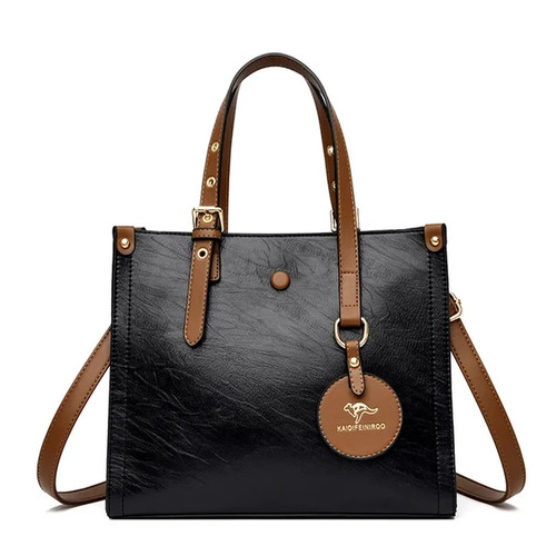 Sac fourre tout cuir - en,