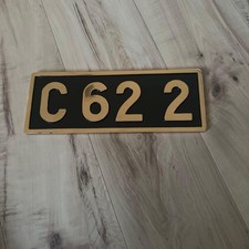 Plaque de chemin de fer C622