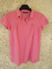 Polo SAINT JAMES rose coton femme 38