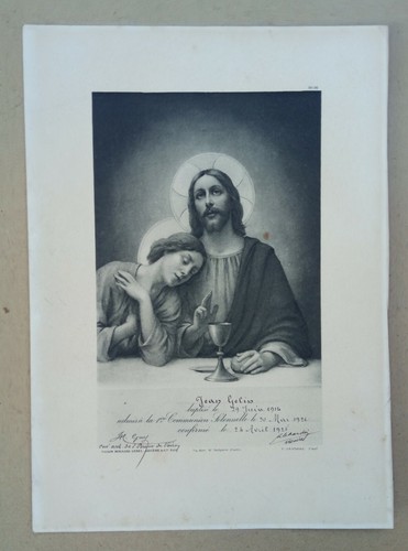 Ancienne gravure jésus - ancienne, christ