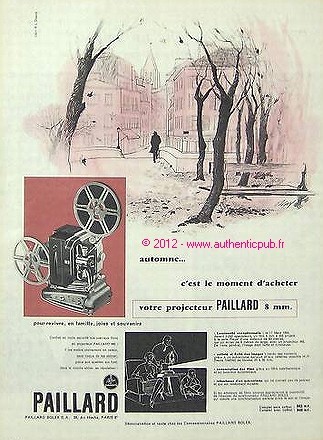 Publicite bolex paillard - publicite,