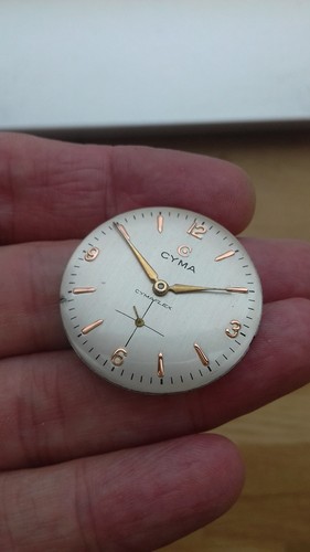 Cyma 450 mouvement montre - mouvement,