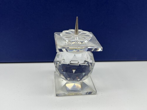 Figurine swarovski bougeoir - swarovski,