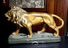 LION statuette ancienne TERRE