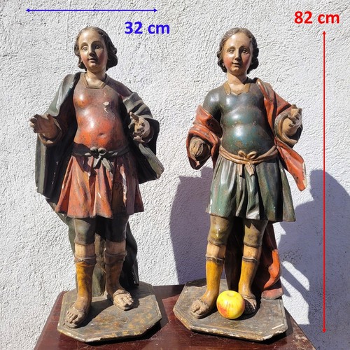 Paire personnages saints - personnages,,
