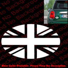 Oval Union Jack Vinyl Decal