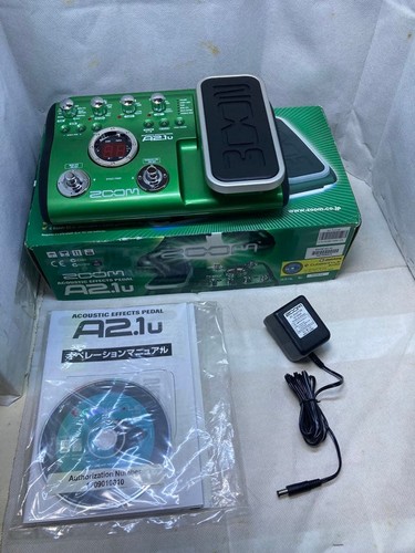 Zoom acoustic effects - zoom, a2.1u
