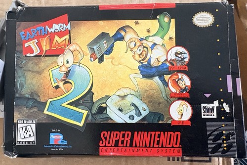 Earthworm jim super nintendo - earthworm, 2