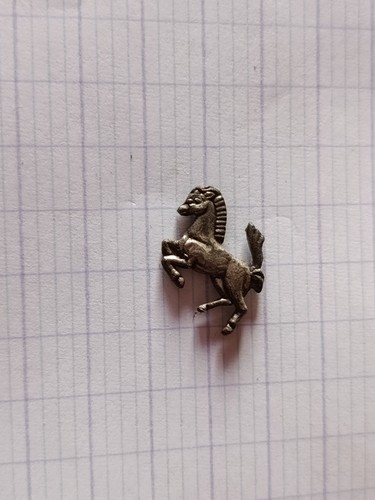Pin cheval argenté - ,