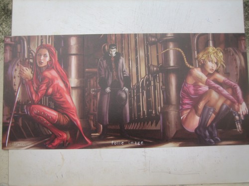 Grand libris triptyque - ex-libris,