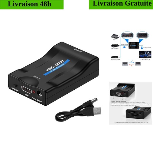 Adaptateur hdmi vers péritel - adaptateur,