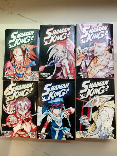 Shaman king manga volumes - manga,