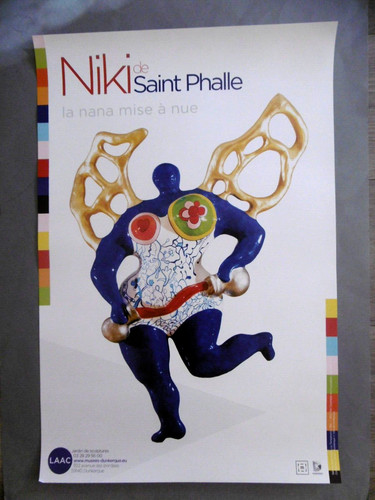 Niki saint phalle affiche - de,