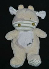 ? Doudou Vache KIMBALOO La Halle Beige Blanc Girafe Peluche 25 cm TBE