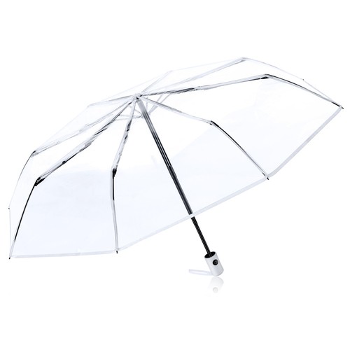 Parapluie transparent pliable - transparent,