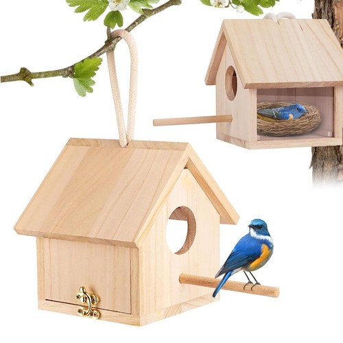Nichoir oiseaux suspendu en - oiseaux,