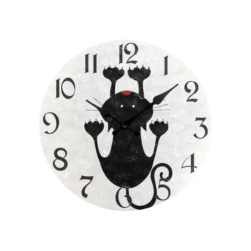 Horloge murale ronde aiguilles - murale,