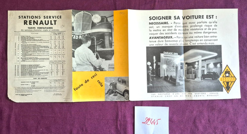 22445 renault dépliant - :,