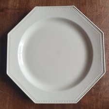 Assiettes  plate Octogonales MONTEREAU - Modèle PERLES  Diamètre 26 cm