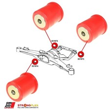 BMW 5 E34/BMW 7 E32 silent bloc de différentiel arrière 33171131903, 33171140308
