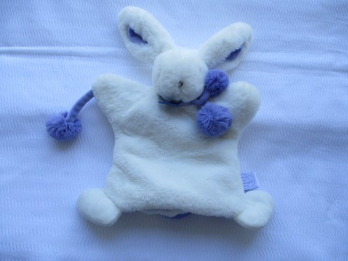 Doudou lapin marionnette - lapin,