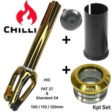 Chilli Pro Slim Coupe Stunt-Scooter Fourche Hic Scooter Kit Fourche+Casque