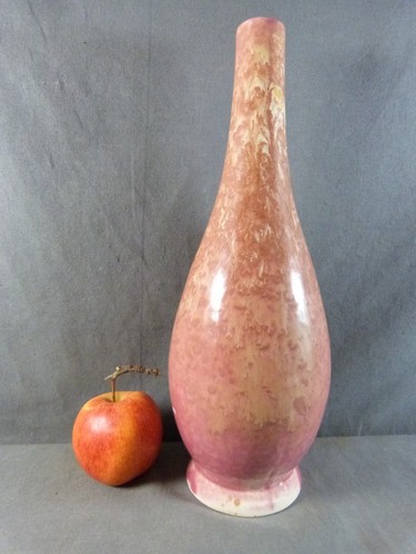 Vase bouteille grès - en,