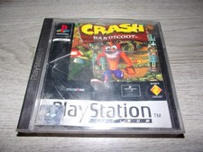 Jeu PS1 SONY playstation Crash bandicoot 1 complet avec notice