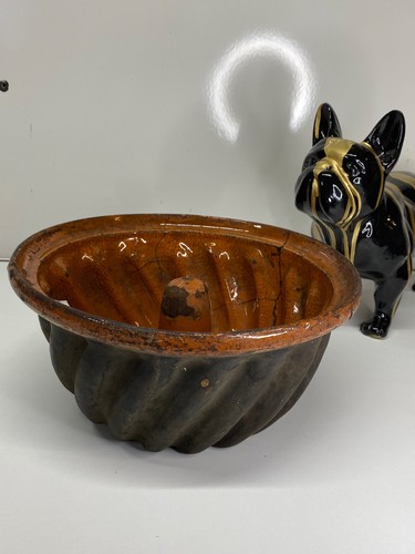 Ancien moule kougelhopf en - à,