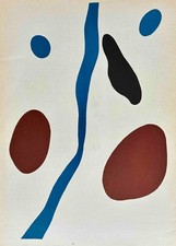 Lithographie jean hans - jean, arp