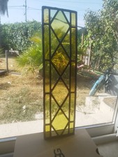 Vitrail Ancien, Jaune Vert