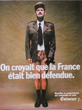 PUBLICITÉ PRESSE 1975 SLIP