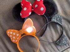 SERRE-TÊTE OREILLES MINNIE, LUMINEUX, STYLE ARIANA GRANDE… PRIX POUR 1