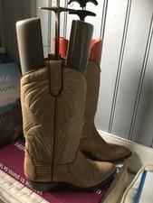 bottes SANTIAGS OHANO plein cuir camel  .taille 35. (AZ/D/V) D