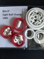 Kit Elastiques Flipper - EIGHT BALL CHAMP - 1985 - BALLY - Pinball Rubber Kit
