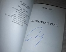 Livre signé Marc Levy