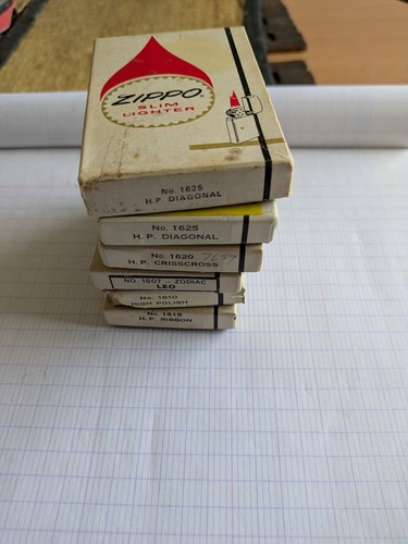 Zippo lot boites slim - lot,