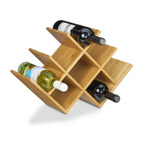 Casier vin bambou - vin,