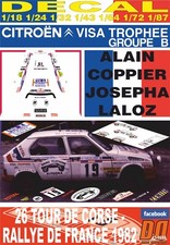 DECAL CITROEN VISA TROPHEE