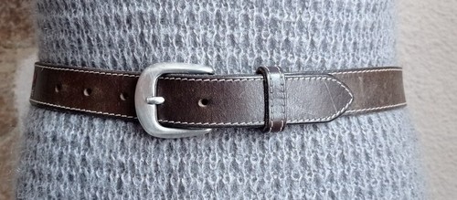 Ceinturon vintage femme - , cuir