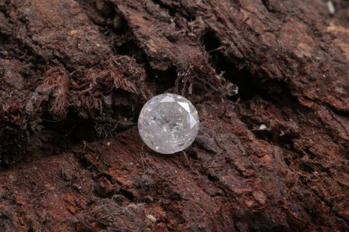 Diamant rond brillant - , blanc