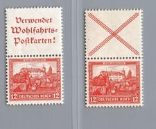 Dt. Regroupement Reich Michel numéro S100 + S101 MNH