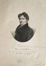 GRAVURE D' ACTEURS  " DORMEUIL  THEATRE DE SAR MADAME - COLLECTION DU CORSAIRE "