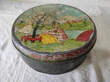 Ancienne boite à biscuits en