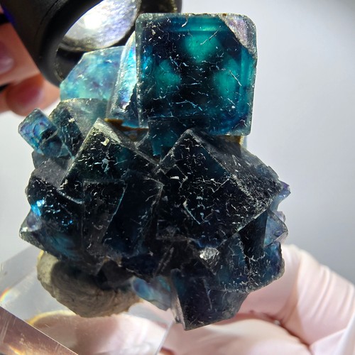Spécimen cube fluorite - spécimen, de