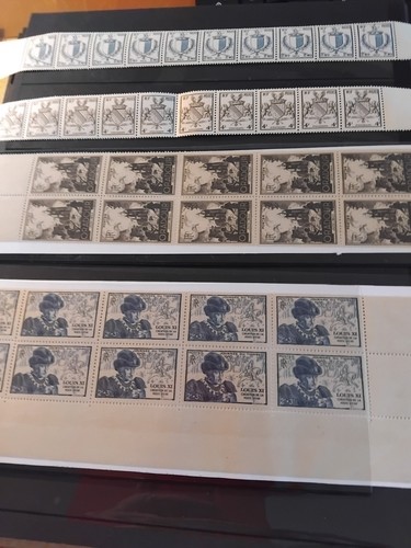Timbres 734 735 - n°734-735, et