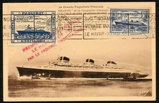 CARTE MAXIMUM PAQUEBOT