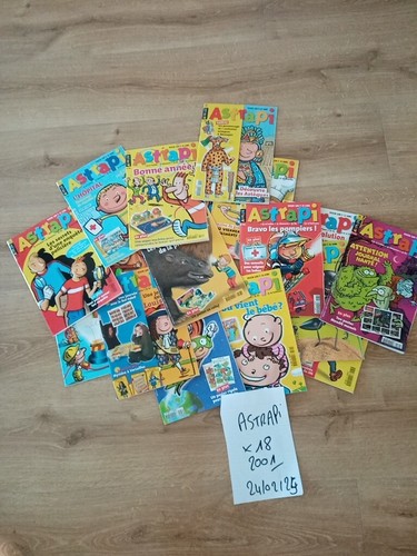 Astrapi 2001 lot - 18, revues