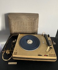 Vintage Ancien Vieux TOURNE DISQUE mallette PHILIPS AG - 4756W - 00A  année 1964